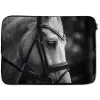 Paard - Schimmel - Portret laptophoes neopreen klein -zkaufland3dotto