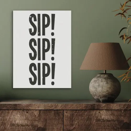 Vintage - Japandi - Decoratie - Black PET vilt klein -sfeer2
