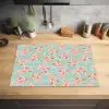 Zee - Kreeft - Groen - Oranje Inductie beschermer vinyl 3mm klein 276 -sfeer5