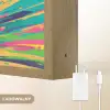 Tijger  - Wilde dieren - Kleurrijk - Verflook Light Box met batterij (Wandlamp kind) middel -USP_websiteoplaadbaarNL