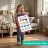 Hartenpatroon Kinderkoffer - Roze klein -sfeer2_NL