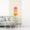 Waterijsje - Retro - Stokje - Roze fotobehang vinyl groot -woonkamer