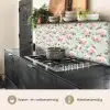 Rozen - Vogels - Pastel - Kleurrijk keuken achterwand 2 middel 871 -usp_NL
