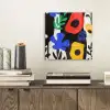 Bloemen - Bladeren - Abstract - Zwart plexiglas 5mm klein -sfeer1