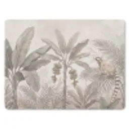 Natuur - Jungle - Ringstaartmaki - Bruin muismat rubber klein -3d