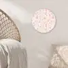 Flamingo - Toekan - Tropisch - Patroon Wandcirkel plexiglas klein 852 -sfeer5