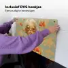 Goudvissen - Oranje - Vrouw - Blond Inductie beschemer met haakjes klein -ky-ophangen-nl