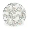 Monstera - Palmblad - Jungle - Tropisch Wandcirkel aluminium klein -3d