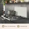 Blauw - Strepen - Beige keuken achterwand spatscherm klein 900 -usp_NL