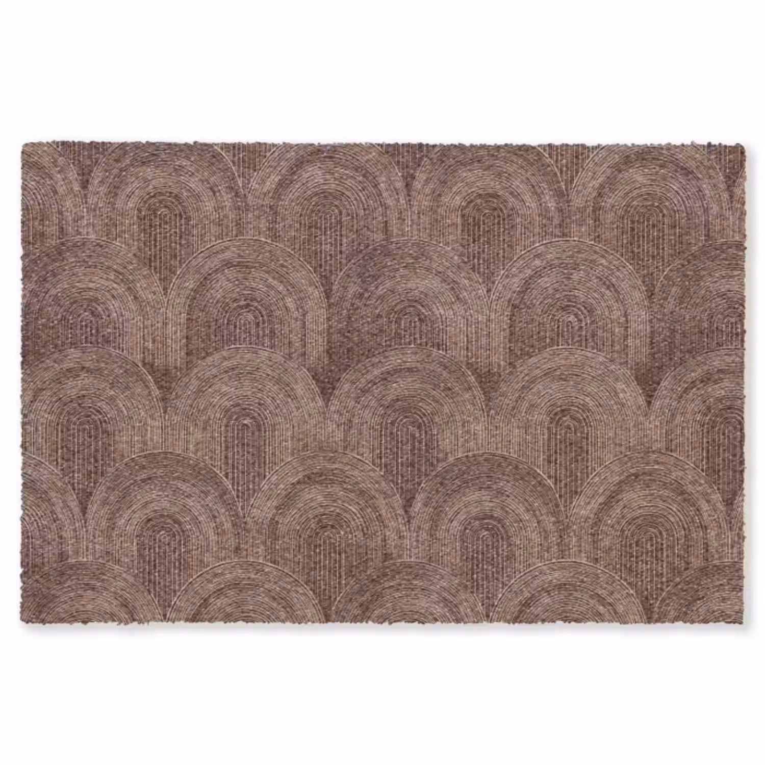 Teppich - Rhythmic - Aufschlag - Braun