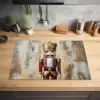 Kerst - Poppetje - Abstract Inductie beschermer vinyl 3mm klein -sfeer5