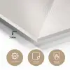 Minimalistisch - Cirkel - Lichtgrijs plexiglas 5mm klein -sfeer2