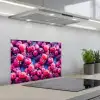 Frambozen - Waterdruppels - Vruchten keuken achterwand spatscherm klein 900 -3d_schuin