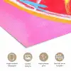 Grapefruit - Geschilderd - Roze - Strepen poster papier klein -closeup_NL