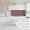 Plaid - Patroon - Roze - Zwart keuken achterwand 2 middel 871 -sfeer4_NL