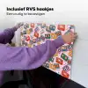 Cassette - Patroon - Roze Inductie beschemer met haakjes klein 777 -ky-ophangen-nl