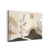 Japandi - Landschap - Beige aluminium wit klein -3d