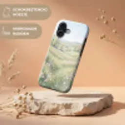 Bloemen veld - Bloemen - Groen Toughcase MagSafe Apple iPhone 17 klein -USP_RandenV_NL
