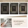 Cocktail - Zwart - Spetters - Glas Light Box met kabel (Tafellamp) klein -USP_dimbaarNL