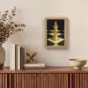 Schaakstuk - Koning - Schaakbord - Geblokt Light Box met kabel (Tafellamp) klein -sfeer2
