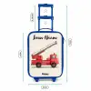 Brandweerwagen - Getekend - Rood Kinderkoffer - Blauw klein -productfoto_formaten