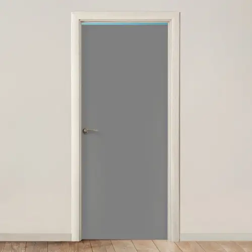 Bubbels - Badeend - Geel deurposter klein -3d_beige