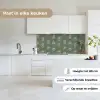 Koffie - Broodjes - Groen - Patroon keuken achterwand 2 middel -sfeer4_NL