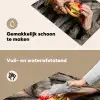 Vrouw - Hamburger - Bontjas Inductie beschemer met haakjes klein -ky-schoon-nl