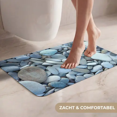 Zen stenen - Natuur - Strand WCmat klein -USP_ZachtNL