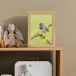 Vogel - Tak - Natuur - Kleurrijk Light Box met kabel (Kinderlampje) klein -sfeer2_kind
