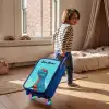 Dino - Zonnebril - Blauw Kinderkoffer - Blauw klein -sfeer1