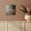 Winter - Kerst - Beton - Gingerbread man aluminium wit klein -sfeer4