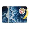 Golven - Blauw - Schuim Placemat vinyl groot -zzzproduct_Kitchenyeah-website