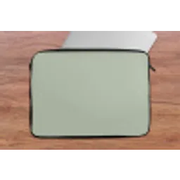 Kleur - Mintgroen - Interieur laptophoes neopreen klein 279 -tafel