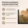 Hek - Natuur - Mist - Veld Inductie beschermer vinyl 3mm middel -usfeer2_FR