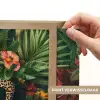 Vrouw - Panterprint - Jungle - Natuur - Luxe Light Box met batterij (Wandlamp) middel -USP_websiteprintNL