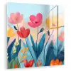 Illustratie - Bloemen - Kleurrijk plexiglas 5mm klein -zzzproduct_nieuw