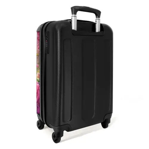 Roze regenboogkatje NBS - Handbagage koffer - Kinderen Unisex middel -achterkant