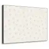Valentijn - Hart - Wit - Zwart Textielframe zwart klein 947 -3d