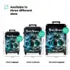Thunder Wheels NBS - Handbagage koffer - Kinderen Unisex middel zzzzzzVergelijking_3EN