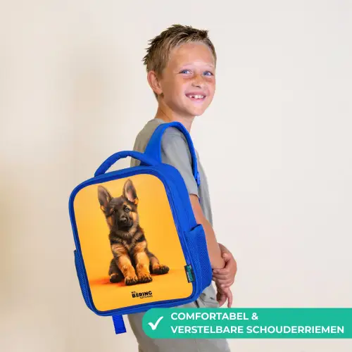 Hein herder Kinderrugzak - Blauw middel -sfeer3_NL