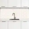 Geometrie - Lijn - Vorm - Patroon keuken achterwand 2 middel 871 -3d