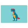 Dinosaurus - Blauw - Zonnebril Placemat vinyl groot -zzsfeer1_Kitchenyeah-website