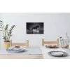 Paard - Magisch - Zwart Muursticker klein -eettafel