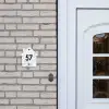 Lichtblauw marmer - Traditioneel Naambord Huisje klein -sfeer1