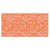 Strepen - Dynamisch - Oranje Muismat XXL klein 681 -3d_leeg