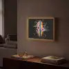 Graffiti - Sport - Surfen - Zomer Light Box met batterij (Wandlamp) middel -sfeer1