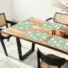 Groen - Eieren - Patroon Placemat vinyl groot -zzsfeer4_Kitchenyeah-website