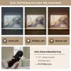 Marmer - Zwart - Goud - Wit Light Box met batterij (Wandlamp) middel -USP_lichtkleurNL