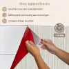 Verticaal - Strepen - Patroon - Blauw keuken achterwand spatscherm klein 900 -spatscherm_NL
